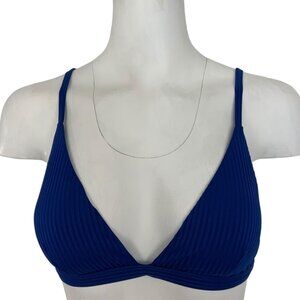 Vitamin A Moss Bikini Top 8 M Blue Lagoon Swimwear